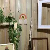 Детский питомник магазин младенцев декор Радуга кулон детская комната украшения стены плетеные красным украшениям гостиная подарок