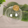 Ślub Bauble Xmas Balls Decoration Clear 3/80mm Ozdoby świąteczne Morze DAF37