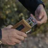 Uchwyty karty RFID Aluminium Stop Portfel wielofunkcyjny zewnętrzny tytanowy narzędzie Uchwyt narzędzie Męska Warstwę Windar