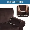 Coperchio di divano peluche in velluto di alta qualità per salotto Sezione del divano Cover Custodia Elastic Case Sofà Slipcover Stretch Stretch 1/2/3/4 Seater 210317
