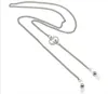 2pcs Multi-Design Fashion Sunglasses Chaîne Métal Vyeglasses String Accessoires Corde Lanyord Silice-Gel Loop Loop Titulaire antidérapante