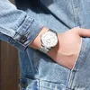 Curren homens assistir top luxo marca moda azul relógios de quartzo homem homem inoxidável À prova d 'água analógico relógio de pulso relogio masculino 210517