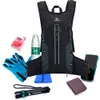 Wasserrucksack, Wasserbeutel, 10 l, wasserdichter Trinkrucksack für Wandern, Camping, Trinkrucksack, Option