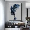 Abstract Ink Eagle Poster Canvas Painting Animal Pictures Wall Art for Living Room Decoration Posters And Prints