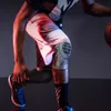 Spor Sıkıştırma Diz Pedleri Destek Brace Patella Koruyucu Örme Silikon Yaylı Bacak Kol Basketbol Voleybolu