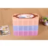 3 layers 30 grid removable storage box in a covered king tights toy plastic 211102