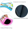 Ice Cream Tools Sublimation Blank Reusable Neoprene Popsicle Holder Isolator Sleeves Fryshållare Antifreezing Sleeve Väskor FWA5915