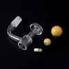 Smoking 20mmOD Flat Top Terp Slurper Set glass Ball 0D 22mm 14mm Insert With Pill For Quartz Banger Nails Water Bongs Dab Rigs