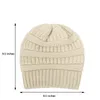 Winter Knit Woolen Beanie Hats Women Satin Lined Warm Knitted Hat Soft Stretch Outdoor Cycling Sports Cap RRB12817
