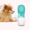 Pet Dog Cat Bottle Bottle Portable Travel Cups Offic Fireder Peating Bower 350ML Маленькие Большие Собаки Товары ZWL368