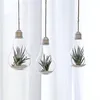 Bottiglie di stoccaggio Barattoli 24 x D8 * 13 cm appeso a terrario fiore pianta in vetro vaso di lampadina a forma di casa decorazione di nozze