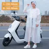 Impermeable Women Coat Raincoat Travel Lightweight Motorcykel Men Rain Coat Transparent Blue Jetable REABRABLE RAIN POER MM60YY 210320