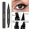 CmaaDu Double Winged Eyeliner for Beginners Angle Brush Eyeliners Pen Makeup Stamp Eye Liner Big and Small Easy to Wear Black Eyes Pens