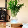 Levitation Air Bonsai Pentola a rotazione piantatrice di piantatrici magnetica sospensione mobile in vaso in vaso in vaso a casa senza piante 210922