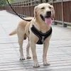 Pet Leashes, reflekterande andningsbart rep, bröstband för stora hundar, koppel, hund levererar 3 färger plus storlek