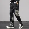 Pantaloni da uomo in cotone sottile cargo pantaloni sportivi da uomo pantaloni casual allacciati alla caviglia tasca 3D elastica in vita da jogging stile Safari