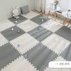 フォームプレイマットの赤ちゃんパズルマットプレイマットの子供連動練習用タイル敷物床タイルのおもちゃのカーペットソフトカーペットクライミングパッドEVA 210320