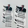 100pcs biden 나는 그 차 스티커 조 바이덴 재미있는 스티커 DIY 포스터 자동차 연료 탱크 장식 파티 w-01208