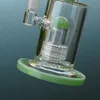 돔 Birdcage Perc와 물 담뱃대 Perccolator 유리 봉 Dab rigs 스플래시 가드 물 파이프 오일 장비 흡연 액세서리 DHL20091