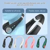 Electric Fans Neck Hanging Fan Portable Adjustable Cooling Rechargeable Leafless 360 Degree Neckband Personal Air Cooler 20218732093