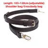 41 3 -47 2 Justerbara DIY -kvinnor PU -läder axelväska Remstillbehör för lyxväska Crossbody Rem ersättning 229L