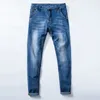 Jeans colorati da uomo Jeans skinny elasticizzati Moda uomo Pantaloni casual slim fit in denim Pantaloni maschili verdi neri kaki bianchi Marca maschile 210318