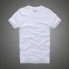 Mężczyźni T Shirt AF 100% Bawełna Solid O-Neck Krótki Rękaw Tshirt Wysokiej jakości Y0322