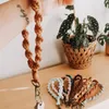 Cotton Rope Woven Keychain Pendant Party Tassels Keychains Hand Knitting Bag Hanging Accessories Parties Gift Supplies