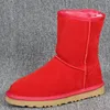 Klassische WGG Marke Frauen beliebte Australien Echtes Leder Stiefel Mode frauen Schnee Stiefel US5--US12