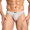 Underbyxor Mens Sexiga Modala Underkläder Mjuka Briefs Män Låg Rise U Konvex Påse Kort Stretch Andas