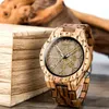 Montre faite à la main de crainte ou Vegvisir montre Antique homme montres en bois cercle runique hommes montre-bracelet à Quartz Reloj Hombre montres-bracelets