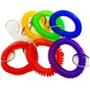 Plastic Hair ring telephone line Bracelet keyring bracelets Ponytail Holders Circle Elastic Head Rope 100 single color per pack G38AYAA