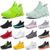 fashion high quality men running shoes breathable trainers wolf greys Tour yellow triples white Khaki green Light Brown Bronze mens outdoor sport sneakers GAI