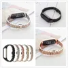 Bracelets en acier inoxydable Bracelet en métal pour Xiaomi Mi Band 6 5 Bracelet Miband 4 3 remplacement Bracelet de montre d'affaires accessoires intelligents