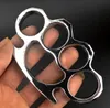 Weight About 154g Zinc Alloy Thick Steel Brass Knuckle Dusters Self Defense Personal Security Women's and Men's Self-defense Tool