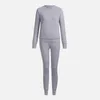 Long Sleeve Home Women's 2 Piece Tracksuit Set Solid O-neck Drawstring Female Sets 2021 New Fashion Casual Running Lady Suit Y0625