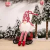 Glowing Gnome Christmas Faceless Doll Home Decoration Navidad Natal Gift for New Year 2022 Accessories JJF11213