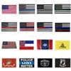 Strona główna Ameryka Gwiazdy i paski Police Flagi 2nd Poprawka Vintage Flaga amerykańska Poliester USA Konfederacji Banery Ocean Freight Rra7104