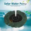 Fontaine solaire IPX8 pompes à eau étanche extérieur jardin paysage cour feuille de Lotus flottant pour bain piscine petit étang décoratif