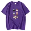 大型メンズTシャツクルーネックTシャツ通気性の寿司印刷服半袖快適なTシャツの種類メンズY0809