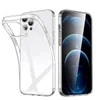 Ultra dunne transparante Clear Soft TPU Telefoon Gevallen Gel Crystal Back Cover voor iphone 15 14 13 12 mini 11 pro MAX X XS XR 8 7 plus