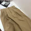 松川固体女性スカート春と夏の気質スカート中間長さのプロフィールAラインスカートレディース210513