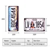 Metal Tin Signs Car Number License Plate Plaque Poster Bar Club Wall Garage Home Vintage Decor Tin Sign Iron Painting Metal Sign H2097