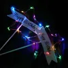 Altre forniture per feste festive Sweet Style LED Happy Birthday Star Cake Toppers Bandiere per baby shower Decorazioni di nozze