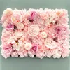 Flores decorativas grinaldas aritificial seda rosa flor painéis de parede decoração para casamento bebê festa de aniversário de festa de aniversário
