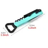 4 I 1 Multifunktion Bottle Opener Non-Slip Double Head Red Wine Kniv Dra Tap Double Hinged CorksCrew Kitchen Bar Tool