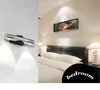 360 Grad drehbare Wandleuchte, LED, kreativ, 6 W, moderne Aluminium-Wandleuchte, für Zuhause, Badezimmer, Kosmetikspiegel, Beleuchtung, Glühbirnen, Esszimmer, Schlafzimmer