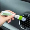 1 stks Mini Duster Air Vent Blinds Duster Reinigingsborstel Stofborstel Auto Interieur Auto Luchtuitlaten Schoonmaakgereedschap Nieuwe Aankomst Auto