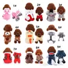 19 Color Cute Cartoon Dog Apparel Turned Small Dogs Clothes Winter Warm Transformed Hoodies Four Legs Clothing Hoodie Cosplay Pet Coat Jacket Christmas Costume A123