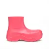 Gai Gai Gai Top Boots Womens Candy Solid Colors Pink Triple Black Bule Pistachio Frost Red Red Platfor